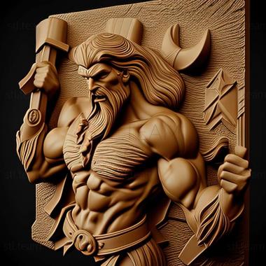 3D model Golden Axe III game (STL)